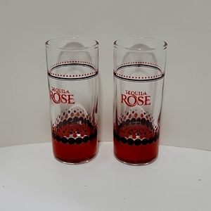Tequila Rose Pair Of Shot Glasses